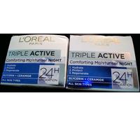 L'Oréal Paris Dermo Expertise Triple Active Hydrating Night Moisturiser (50ml)