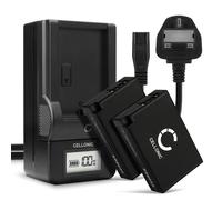 2x LP-E17 Battery & LCD Smart Charger for Canon EOS 250D EOS 200D EOS R100