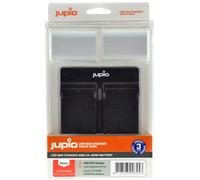 2x LP-E6N Batteries + USB Dual Charger Value Pack by JUPIO (2040mAh) (UK Stock)