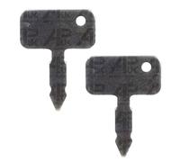 2x Lucas Ignition Switch Key Replacement for Ford New Holland 4000 4100 4600 5000 Tractor