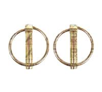 2x Lynch Linch Pins Clip 9mm x 45mm Tractor Trailer Linkage Replacement for Massey Case Ford
