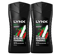 2x Lynx 12hr Refreshing Africa Squeezed Mandarin & Sandalwood Bodywash, 225ml