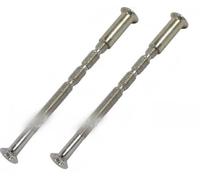 2x M4 Screws Connecting Bolts Plus Sleeves For Door Handles Roses & Escutcheons eMarkooz