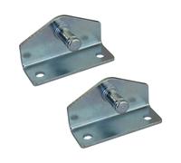 2X M6/M8 Ball and Eyelet Bracket 10mm-13mm Pin - Gas Spring Lift Support Mounting (B12087 Eyelet)
