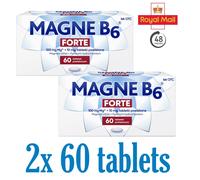 2x Magne B6 Forte 60x Magnesium SANOFI