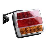 2X Magnetic Led Trailer Towing Lightboard Light Rear Tail Board Lamps 7.5M Cable