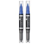 2x Magnif'Eyes Double Ended Shadow & Liner, 4 Dark Side Of Blue - Bundled by Smart Cutie