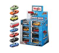 Maisto - CHEVROLET SILVERADO 'Fresh Metal' Power Racer Model Scale 1/38
