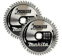2X Makita B-56708 165mm X 20 48 Teeth Cordless Plunge Saw Blade Dsp600 Sp6000