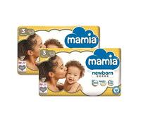 2X Mamia Nappies Size 3 Newborn 56 Pack