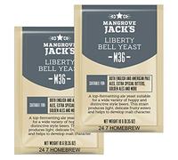 2X Mangrove Jack’s Craft Series Yeast M36 Liberty Bell Ale 10g)