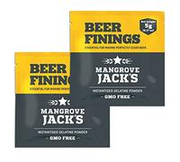 2X Mangrove Jacks Beer Finings GMO Free 5g Clears 23L in 24 Hours