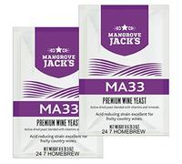 2X Mangrove Jacks MA33 8g / 23L Fruity White & Blush Country Wines