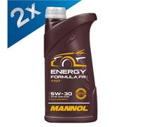 2x Mannol 5W30 Fully Synthetic Motor Engine Oil A5/B5 Ford WSS-M2C913-D 7707 1L