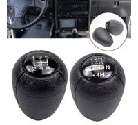 2x Manual 5 Speed Gear Shift Knob Plastic Manual Speed suitable for Daily Use Easy Installation With its simple design No complicated steps or tools required