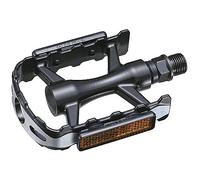 2x Marwi SP-600 Trekking Pedals Aluminium Black Bicycle Boron Steel NEW
