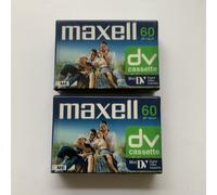 5 x SUPER QUALITY MAXELL DVM-60 MINI DV DIGITAL CAMCORDER TAPES / CASSETTES