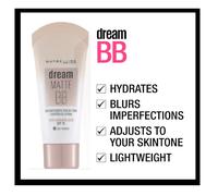 2X Maybelline Dream Matte BB Beauty Balm+ Primer Light Medium