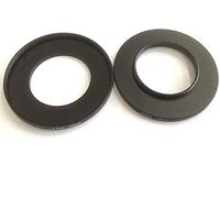 2x Metal 37-58mm Step Up Rings Screw Adapter Diameter D-SLR Digital Camera Lens Connect-ing Size 37mm To 58mm Filter Circle Film Picture View Fixed Connector 37-58 Focus Photography Parts Accessories
