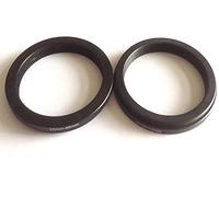 2x Metal 55mm To 46mm Step Down Rings D-SLR Digital Camera Lens Connect-ing 55-46mm Filter Aperture Adapter Circle Screws Photo Picture Fix 55-46 Size Connector Focus Photograph-y Parts Accessories