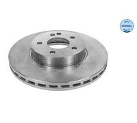 2X Meyle 015 521 2059 Front Brake Disc Vented 300mm Fits Mercedes Marco Polo