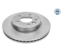MEYLE Brake Disc 115 521 0026/PD Front Vented 303mm Outer Diameter for VW - 2x
