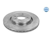 2X Meyle 115 521 1021 Front Brake Disc Vented 280mm Fits Seat VW Cordoba Vario
