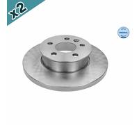 MEYLE 115 521 1033 BRAKE DISC Front (PAIR)