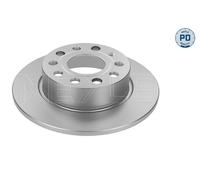 Meyle Brake Disc 115 523 0018/PD - Rear Pair 253x10mm - Fits Audi A3, Seat Altea, Altea XL, Skoda