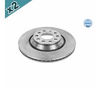 115 523 0026 2x MEYLE Brake Disc for ,AUDI,CUPRA,SEAT,SKODA,VW