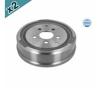 Rear Brake Drum, 5x112 Stud Pattern, Single VW T25 251609615 Top Quality