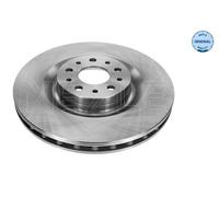 2X Meyle 215 521 0045 Front Brake Disc Vented 305mm Fits Fiat Opel 500L Combo
