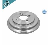 2x MEYLE 33-15 523 0011 Brake Drum Rear Braking System Replacement For Suzuki