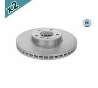 MEYLE 383 521 0004/PD Brake Disc Pair Fits BMW X5 3.0 si xDrive 30 i xDrive 35 i