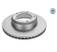 2X Meyle 45-15 521 0004/PD Front Brake Disc Vented 298mm Fits Land Rover FTC902