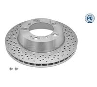 483 523 0005/PD 2x MEYLE Brake Disc for ,PORSCHE