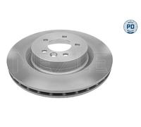 2X Meyle 53-83 521 0005/PD Front Brake Disc Vented 360mm Fits Land Rover Range