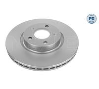 2X Meyle 583 521 5027/PD Front Brake Disc 300mm Vented Fits Ford Volvo C-max C30