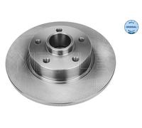 2X Meyle 615 523 0018 Rear Brake Disc Solid 280mm Fits Fiat Nissan Opel Renault