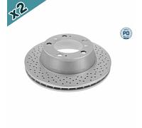 MEYLE 483 523 0002/PD BRAKE DISC Rear (PAIR)