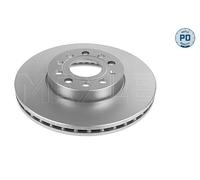 2X MEYLE PD BRAKE DISC FRONT AXLE FOR AUDI AUDI (FAW) SEAT SKODA VW VW (SVW) A3