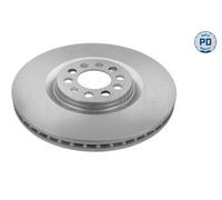 2x Meyle PD Front Vented Brake Disc For Audi Seat Skoda Vw A1 A3 Bora Golf Ib...