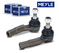 2X Meyle Tie Rod End Front Left + Right For VW Golf Audi A3 Seat Leon Skoda
