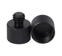 2x Mic Stand Adapter 5/8 Female To 3/8 Male Threaded Tripod Mount Screw Combo Pack For Microphone Mount & Mic Microphone Adaptor To Tripod