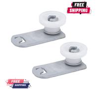 2X MIELE G100 - G900 Series Dishwasher Basket Upper Wheel and Holder