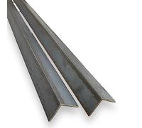 2X Mild Steel Angles | 25mm 40mm 50mm x 2.5mm Wall Thickness Iron Angle (50 x 50mm, 100cm)
