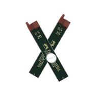 2X Miscellaneous Super-Polymer Fineline Lead, 0.5mm, Black, 2B, for Art, Craft, Drawing, Sketching, Compatible with Faber-Castell, Pilot, Steadler - Bundled by GetInStyle Shop