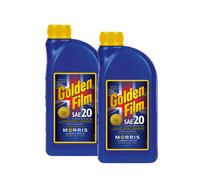 2X Morris Sae 20 Classic Motor Oil 1L - Mineral Engine Oil Api Sd/cc