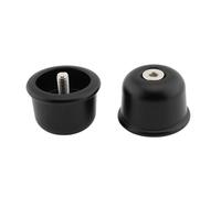 2x Motorbike Handle Bar Caps Rustproof Handlebar End Plugs for Triumph for Bonneville for Black T120 Black 2016-2022 Assembly Parts(Black)