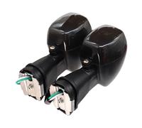 2x Motorcycle Lights Turn Indicators Front Or Rear for Z750, Black